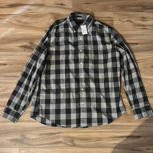 NWT Mens JCrew XL Classic Flex Wash Button Up Shirt